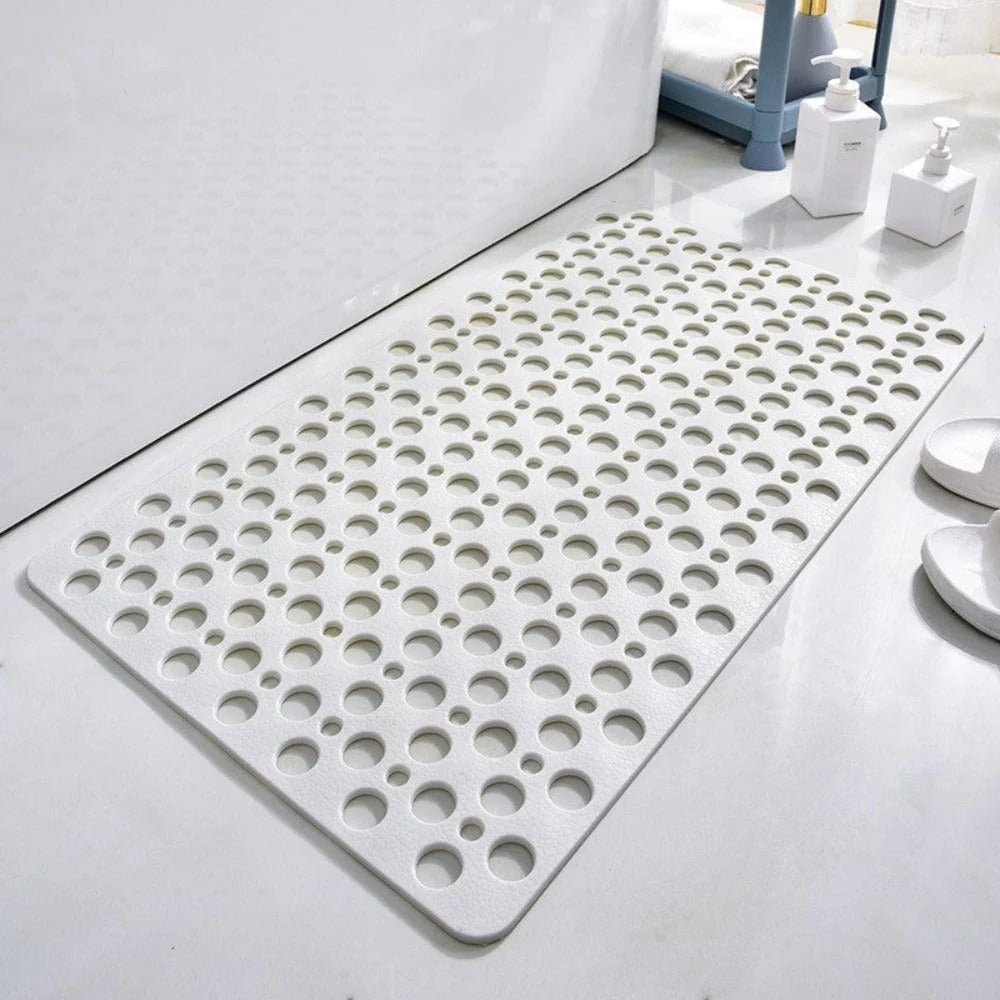 Prestixo Secure Shower Mat | Non-Slip, Antibacterial & Fast-Draining Design