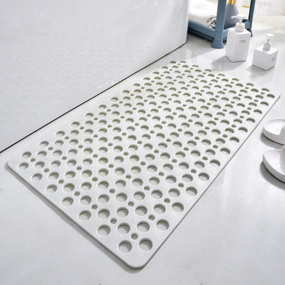 Prestixo Secure Shower Mat | Non-Slip, Antibacterial & Fast-Draining Design